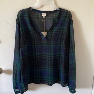 Plaid t shirt